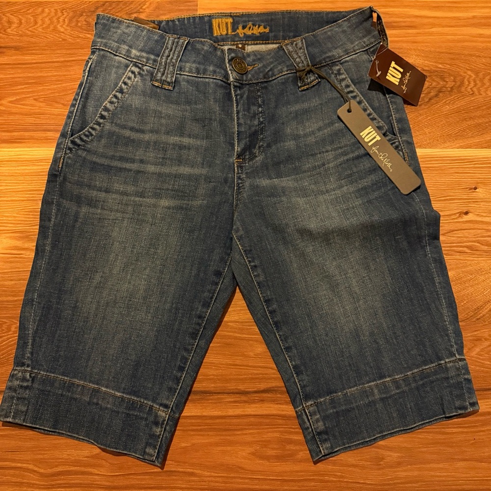 Kut from the Kloth Denim Bermuda Shorts